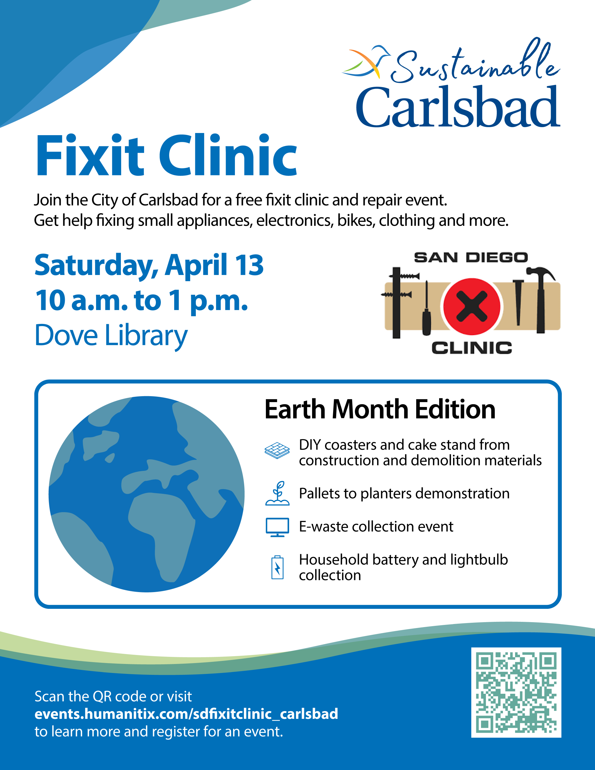 Fixit Clinic flyer 04-13-24