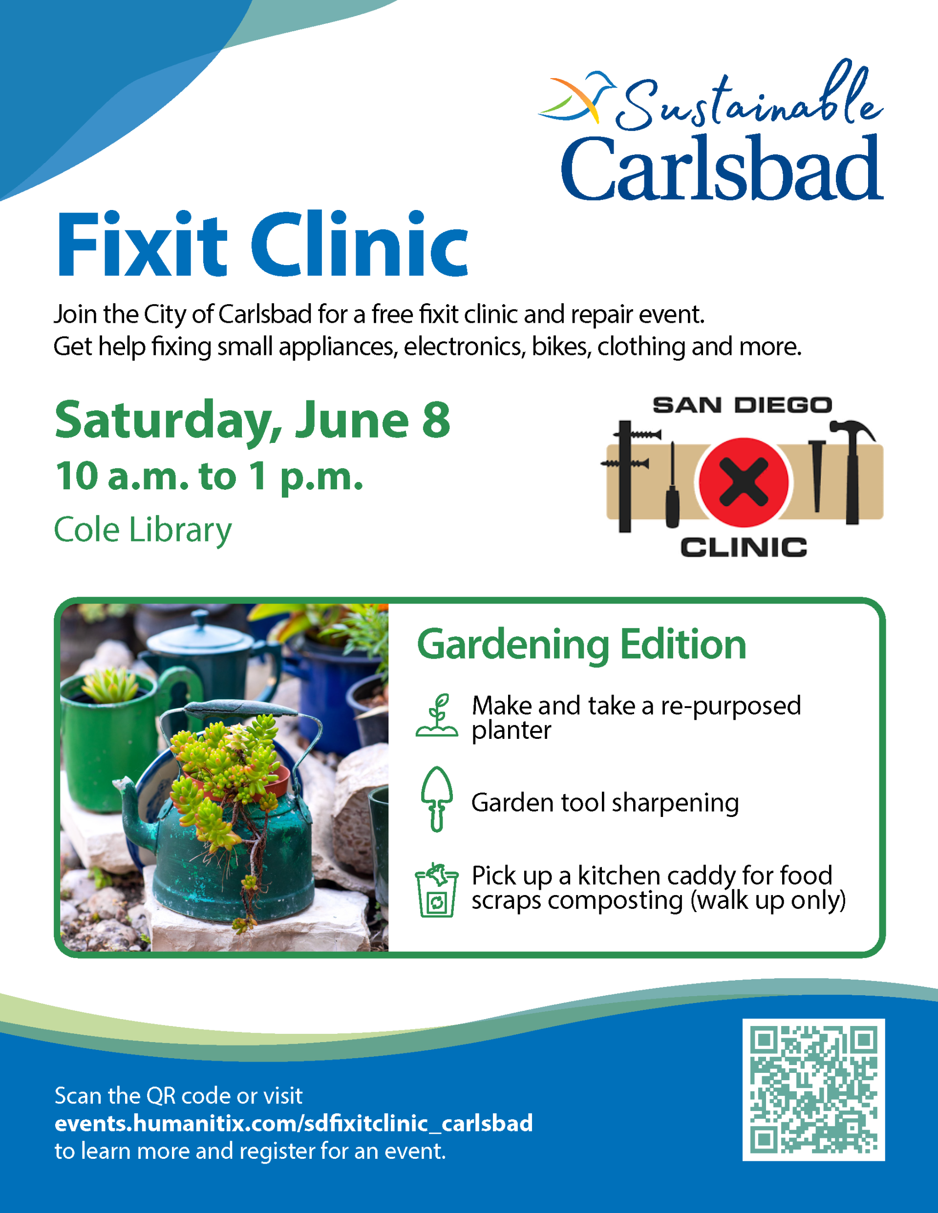 Fixit Clinic flyer 06-08-2024